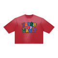 Patchwork Habit Sunfade Boxy T-Shirt