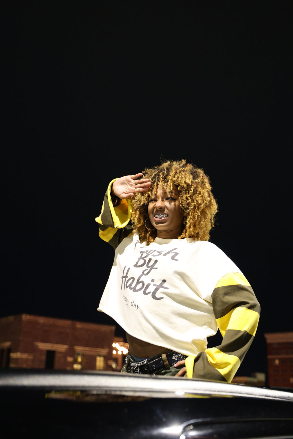 Yellow Tape Tee